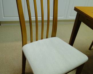 Nordic Furniture Danish Mid Century Modern Table and Chairs *** this item is available for pre-sale***  Stamp of approval