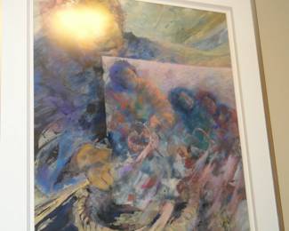 Again, this amazing original depicts, three generations of basket makers 