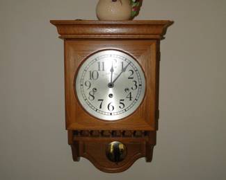 Tick tock, the clock that keeps time and chimes