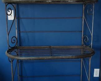 Mid 19th Century French bakers rack.,  in dyer need of cleaning, all pieces are still intact asking $625
