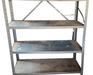 Rustic Metal Shelf