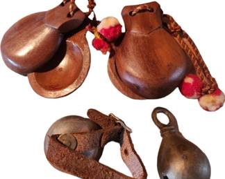 Vintage Castanets and Bells