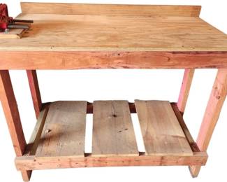 Workbench and Vise