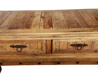 Rustic Wood Coffee Table