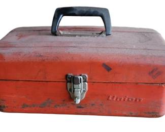Vintage Red Tool Box