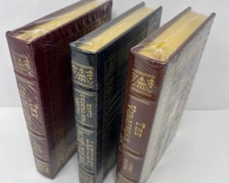 NIB EASTON Leather Cover Book Trio 2 - Western Themed - The Searchers