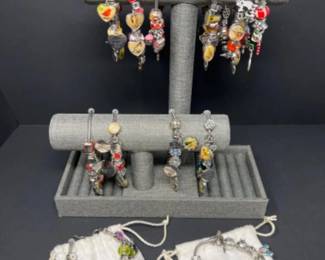 12 Seasonal Story Vines Charm Bracelets