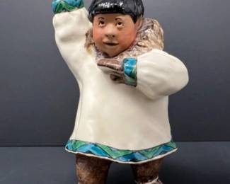 1963 C Alan Johnson 'Benny' Alaskan Ceramic Figurine