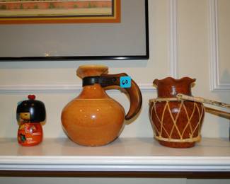 Various pieces for home decorating