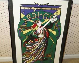 Mobile Alabama Mardi Gras framed art