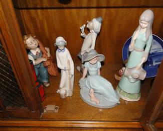 Lladro pieces too