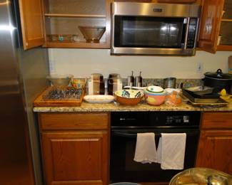 Lots of great kitchen items, including a real nice silverware set