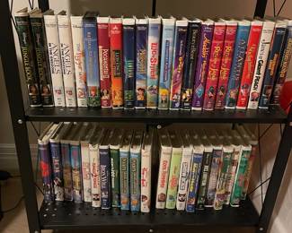 Great collection of movies continues.  Check out the Little Tykes toys chest to the right (hard to see, but it's there and available).