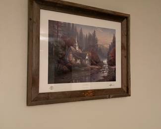 Thomas Kincaid print.