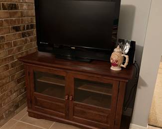 Need a TV or TV stand?  This one has a remove, has been tested, works great, sounds great, and even had a a great picture.  I guess that makes it "Great." 