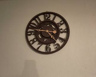 Need a clock?  Check this one out, works great.  You could buy this clock, the giant mugs in the kitchen, grab a tea towel, some coffee or cocoa mix, etc. and make a "time for a break" Christmas basket gift.  It's time to get creative and make those dollars go as far as we can this holiday season.