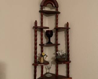 Great corner shelf.  It's really cute!