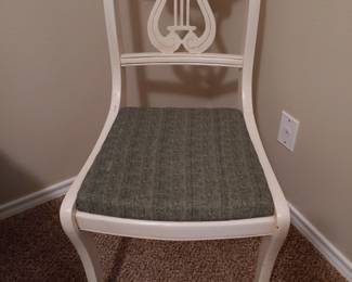 Refurbished antique chair.