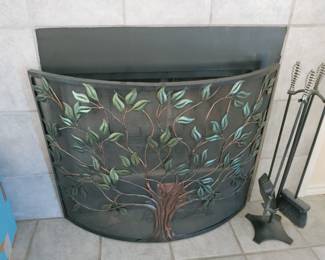 Fireplace Screen "Tree of Life"