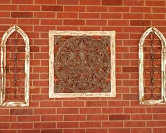 Outdoor Wood/Metal Wall Art