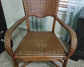 Rattan occasional chair