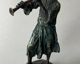 Franz Bergman (1861-1936), Austrian, Painted Bronze Figurine