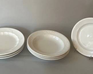 Group Of 7 Ironstone China Plates