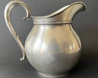Vintage Wallace Sterling Silver Hollowware 80 Ounce Pitcher