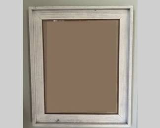 Pottery Barn Painted White Wood Picture Frame