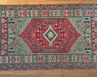 Antique Tribal Wool Runner