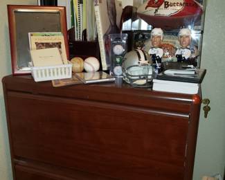 File Cabinet 
Sports Collectibles 