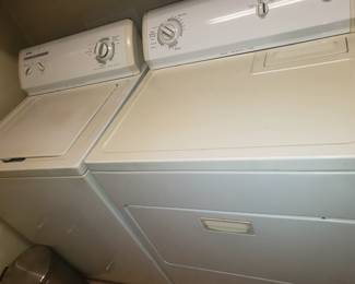 Washer and Dryer 