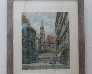 Print Framed ~ Hans Figura (15.5"l x 12.5"w ALL):  $68.00