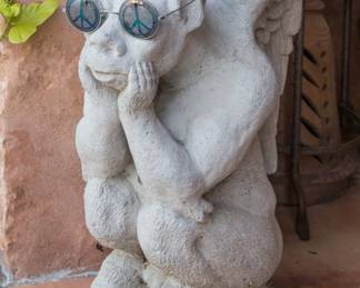 Gargoyle w/peace sunglasses:  $140.00