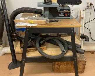 Delta 4" Belt/6"Disc Sander w/Delta Universal Stand:  $160.00