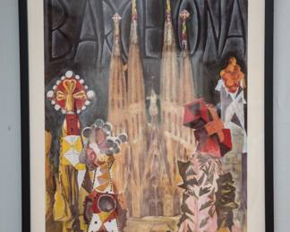 Barcelona "Sagrada Familia" (31"l x 23"w)ALL:  $68.00