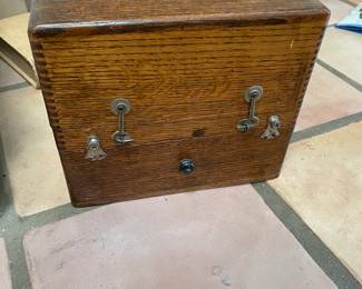 Antique Vtg. singing Rheotome Electrical Stimulation Therapy device box w/original book:  $280.00