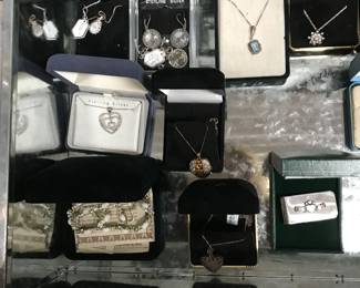 925 pendants diamonds