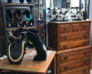 Entire room of jewelry 