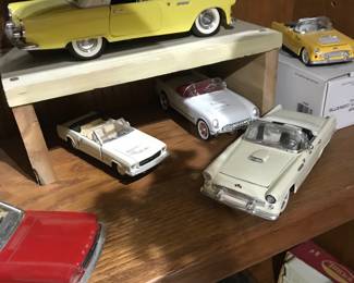 Collection of old style cars