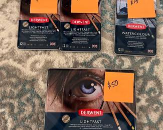 Various Derwent Colored Pencils (Disregard pricing)