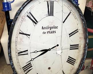 Large wall clock