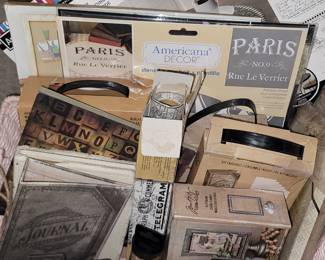 Jim Holtz Idea-ology crafts, wall stencils