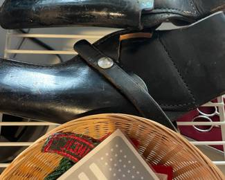 Vintage gun holsters