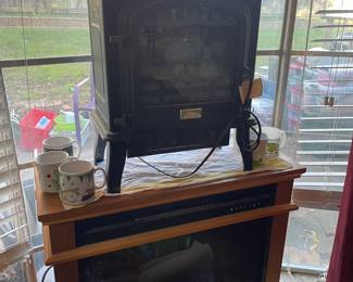 Two electric heaters to choose from 