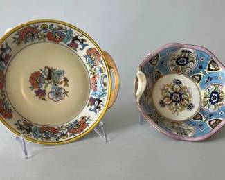One Noritake Bowl And One Nippon Bowl
