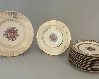 Royal Epiag Porcelain Plates, Czechoslovakia
