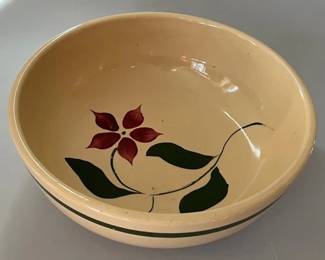Watt Pottery Starflower Large Bowl
