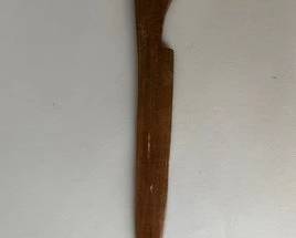 Letter Opener With Rhinoceros Shaped Handle
