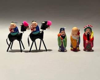 Chinese Wuxi Clay Figures
